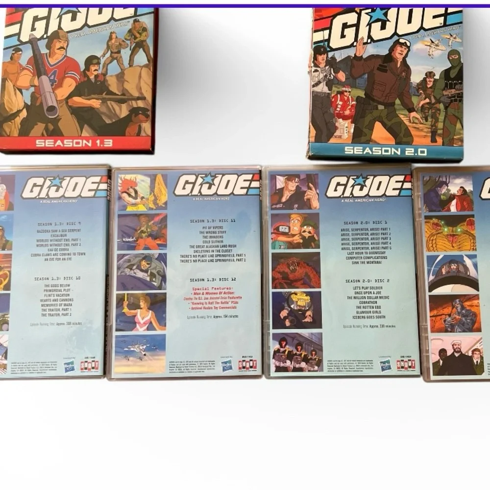 G.I. Joe: A Real American Hero DVD Bundle